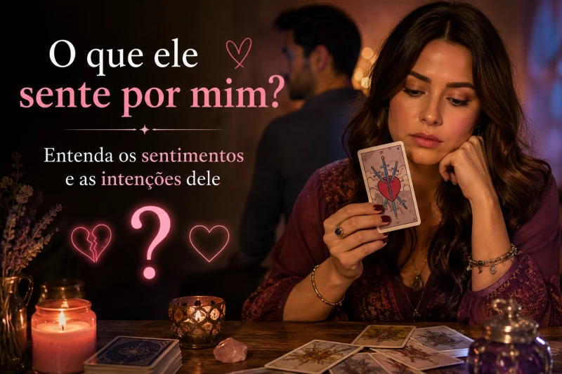 O que ele sente por mim? Entenda os sentimentos e as intenções dele