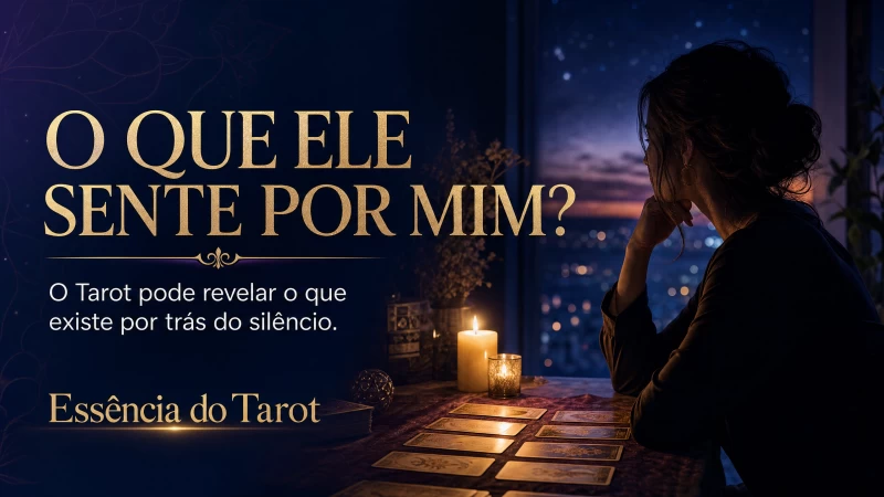 O que ele sente por mim? Tarot, sentimentos e intenções
