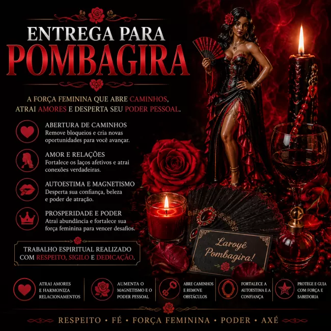 Entrega para Pombagira